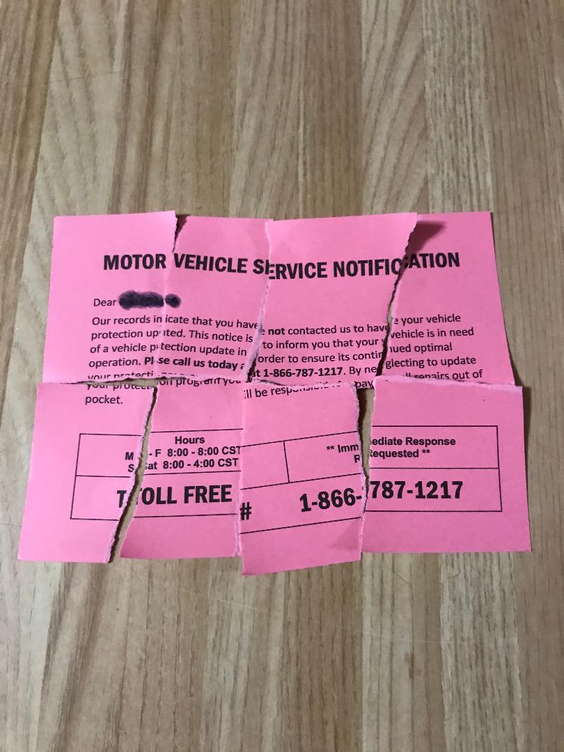 Motor Vehicle Service Notification 2020 Reports & Reviews