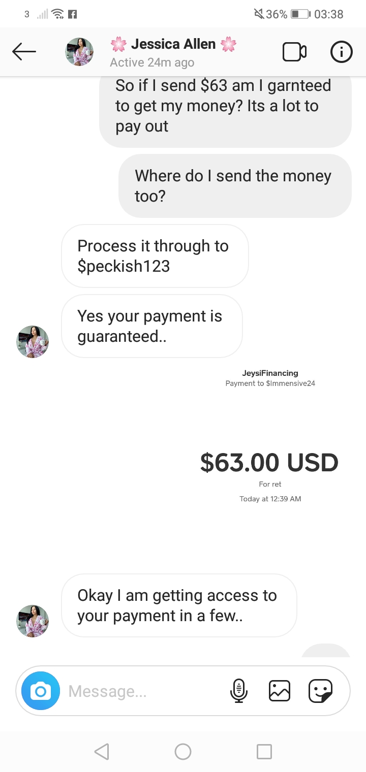 30 HQ Pictures Cash App Flip Scams Ripoff Scams Jessica