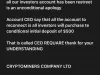 He scammed me on Telegram group named Crypto Miners Ltd. Evercore investment company