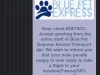Fraudulent Pet transportation Blue Pet Express