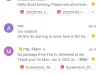 Pictures of Emails between Mary and I