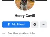 Henry cavill imposter and scammer