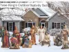 “Outdoor” 11 piece Nativity Scene