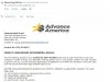 Cash Advance - Advance America Scam Collection Email
