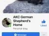 AKC German Shepherd Home Facebook