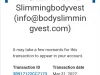 Slimming body vest