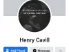 Fake profiles not Henry cavill