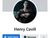 All fake Henry cavill profiles