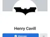 All fake Henry cavill profiles