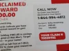 Unclaimed reward voucher 100