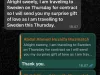 Scammer asking money for his gift