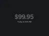 Charged me 99.95