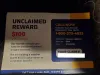 Unclaimed Reward