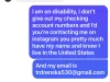 Instagram Scam