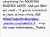 Scam for employment for advertising Aquafina