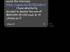 I just got this message today