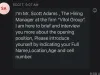 Scott Adams/ John Clever contacted me also