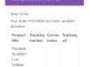 Fake Tracking number