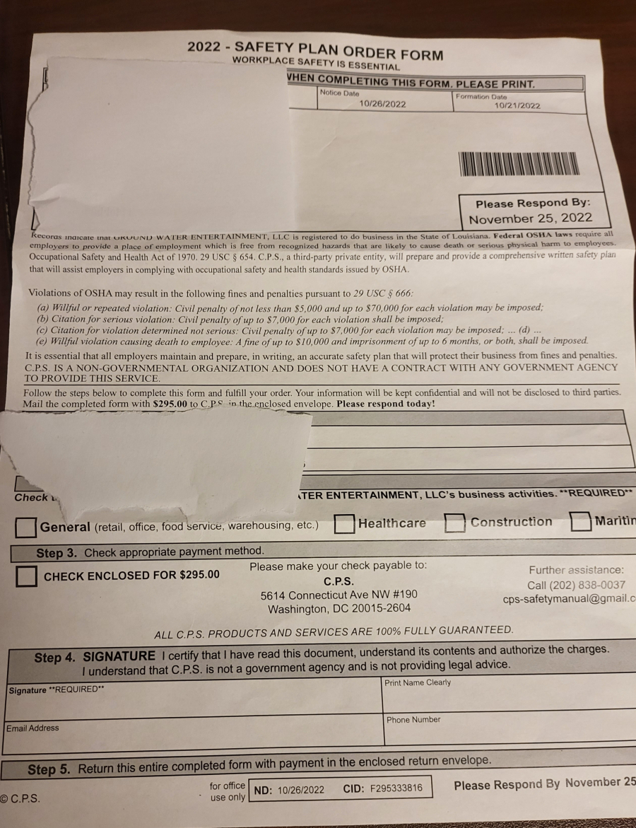 CPS Filing Services 2023 Reports & Reviews - ScamPulse.com