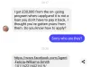 FAcebook Messanger Scam