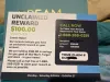 Unclaimed reward $100.00 voucher