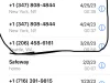 Scammers numbers (1-854-203-5383)