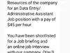 Job interview