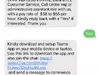 Employment scam