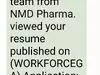 NMD Pharma job scam