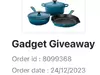 Gadget giveaway