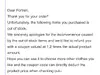 They will not refund me my money