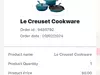 Le Creuset Cookware Order id: 9480792