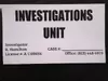 B Hamilton. Investigations unit