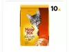 Pretending to give free 10 bags of meow mixix