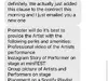 Harassed by Owner