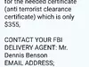 Imposter of FBI