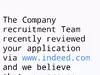 Josef Meissner GmbH; recently reviewed your application
