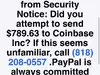 Pay pal scam