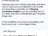 Portlyn shipping scammed me with the promise of employment and a $4,000 check