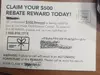 Unclaimed Reward